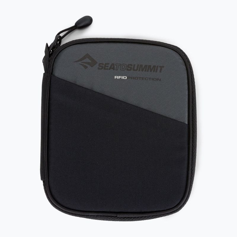 Гаманець з захистом RFID Sea to Summit Travel Wallet RFID сіро-чорний ATLTWRFIDSBK 2