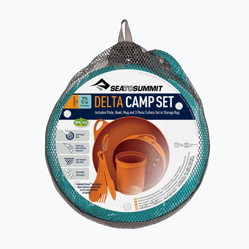 Набір туристичного посуду Sea to Summit Delta Camp Set блакитний ADSETPB 6