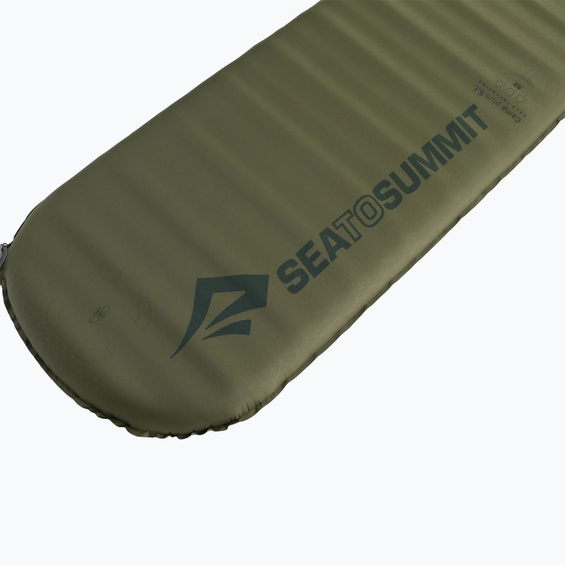 Килимок самонадувний Sea to Summit Camp Plus Regular 7,5 cm зелена AMSICAPLR 3