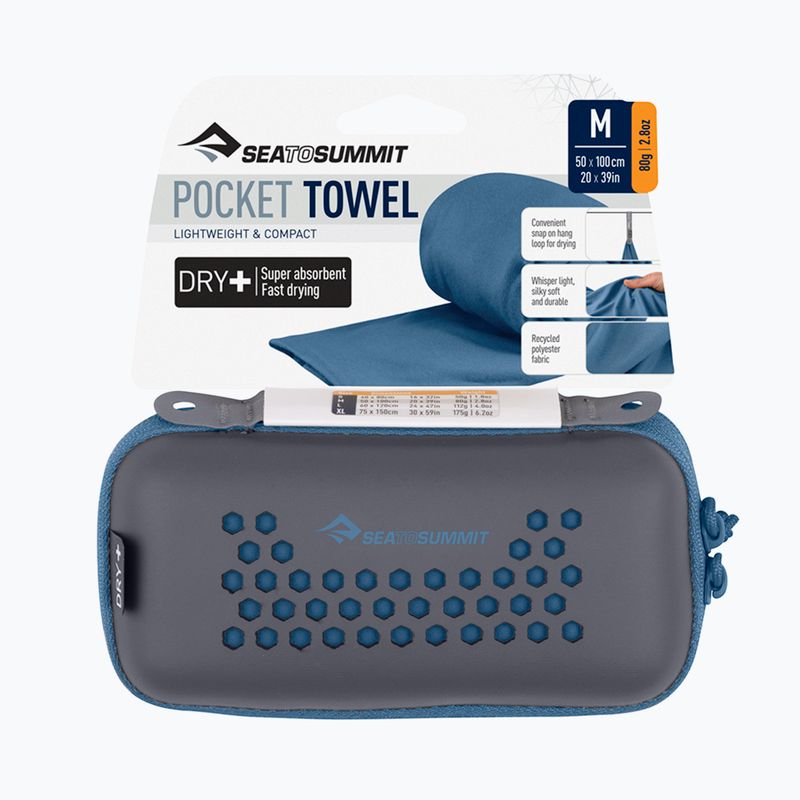 Рушник швидковисихаючий Sea to Summit Pocket Towel moonlight 3