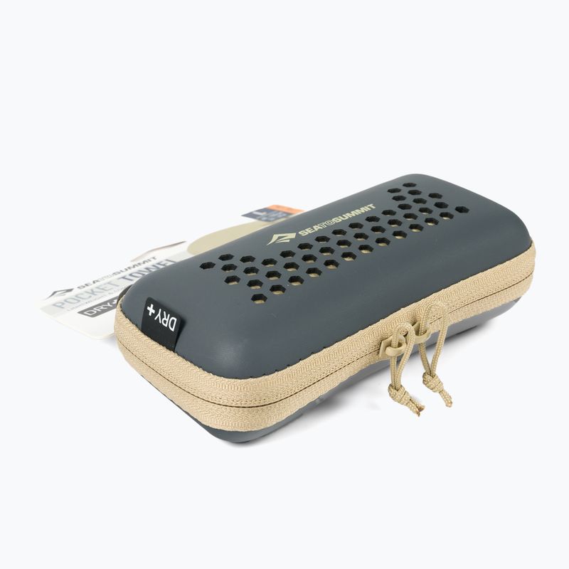 Рушник швидковисихаючий Sea to Summit Pocket Towel beluga 4