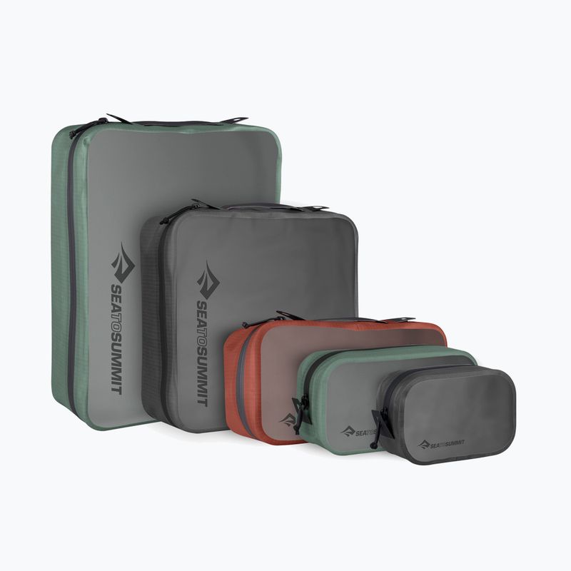 Органайзер туристичний Sea to Summit Hydraulic Packing Cube M picante 2