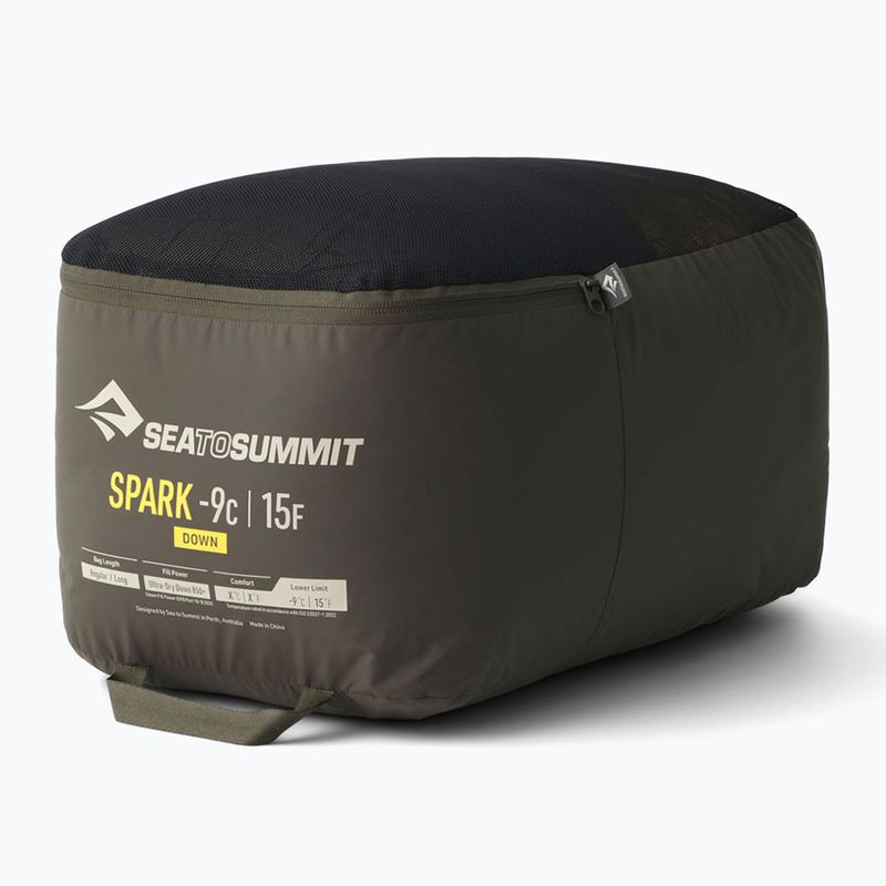 Спальний мішок Sea To Summit Spark Down -9C|15F Long grey/yellow 2