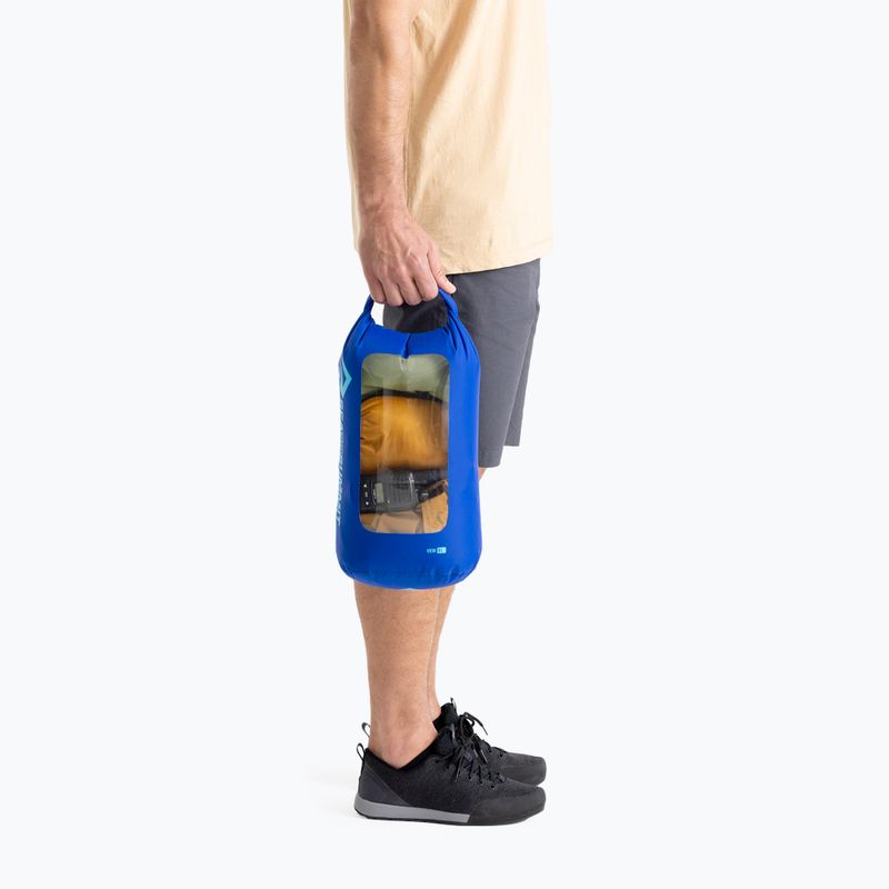 Сухий мішок Sea to Summit Lightweight Dry Bag View 8 л синій для серфінгу 4
