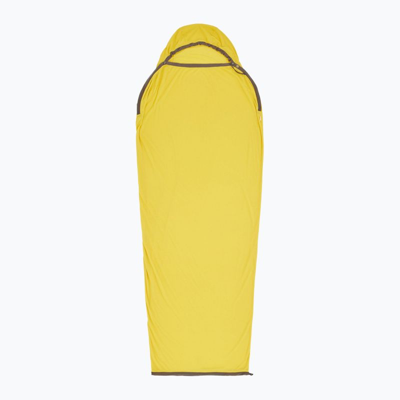 Спальний мішок Sea to Summit Reactor Sleeping Bag Liner Mummy компактний жовтий