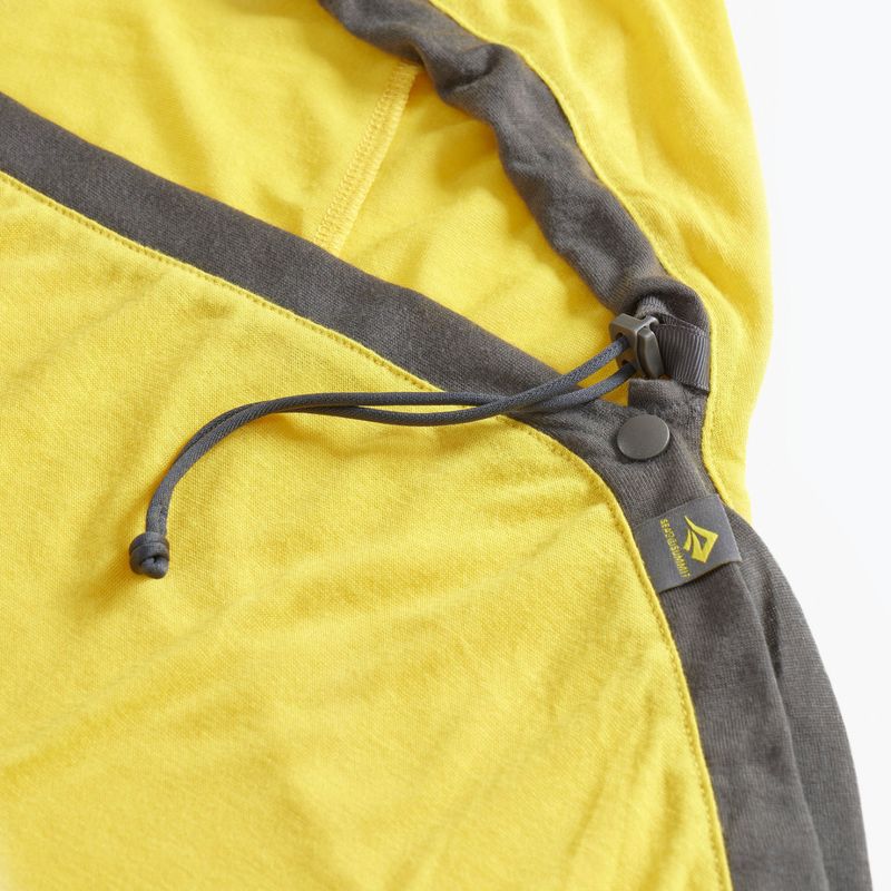 Спальний мішок Sea to Summit Reactor Sleeping Bag Liner Mummy компактний жовтий 3