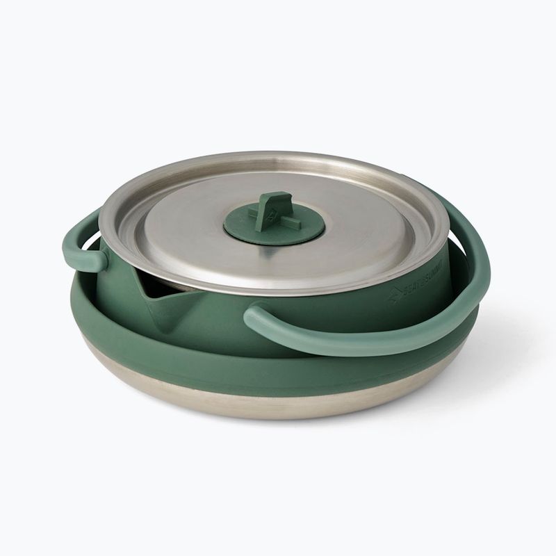 Чайник туристичний Sea To Summit Detour Stainless Steel Collapsible 1,6 л green 3