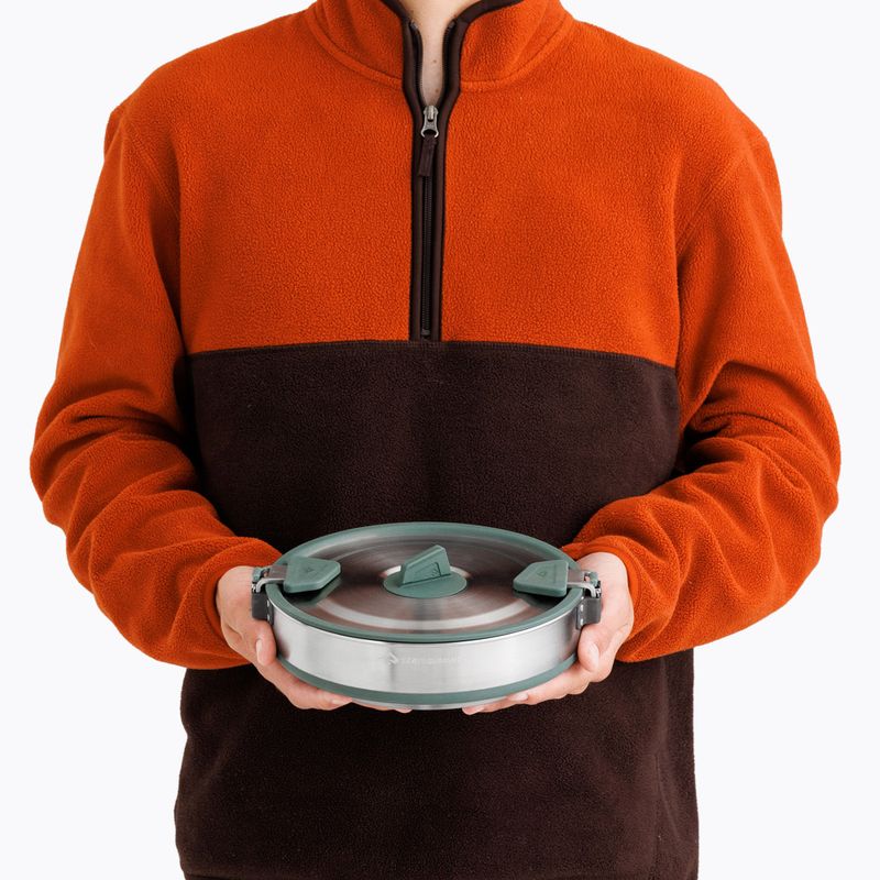 Каструля туристична Sea To Summit Detour Stainless Steel Collapsible 3 l laurel wreath 6