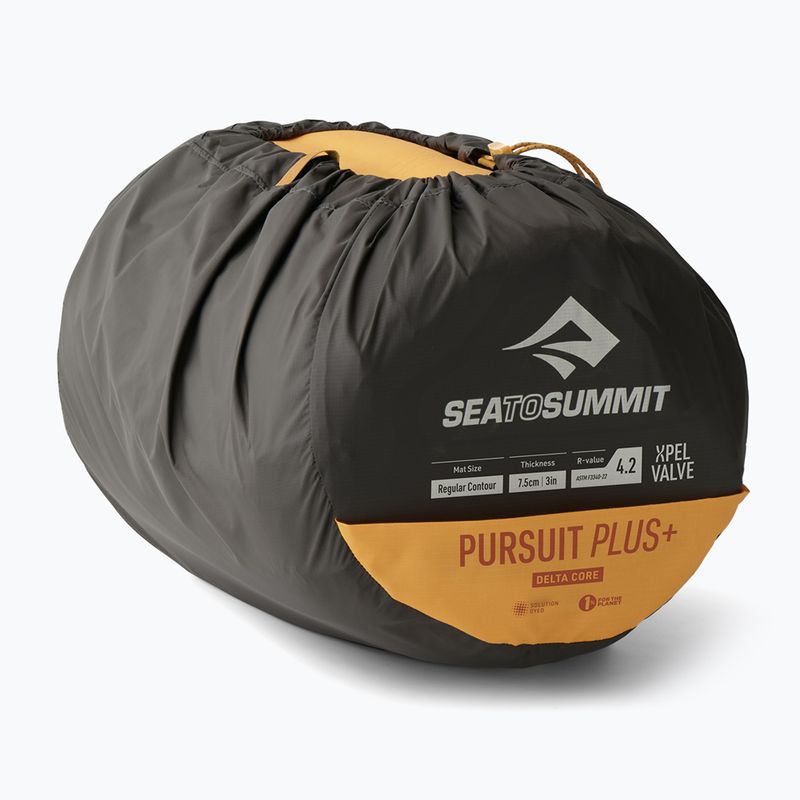 Килимок самонадувний Sea To Summit Pursuit Plus SI Regular yellow 7