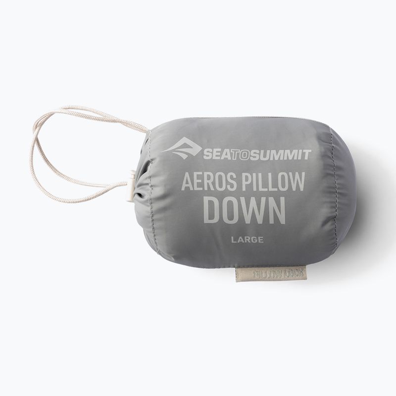 Подушка туристична Sea to Summit Aeros Down R neutral grey 3