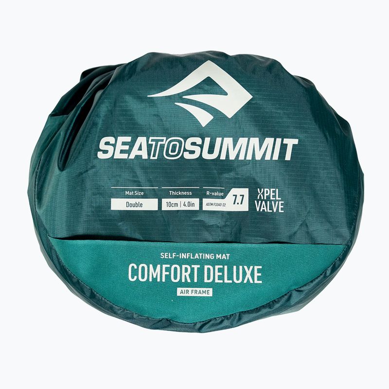 Килимок самонадувний Sea to Summit Comfort Deliuxe rain forest 4