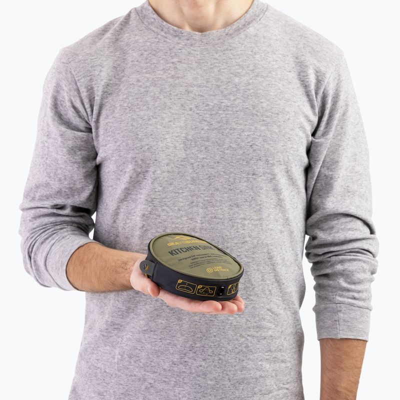 Раковина туристична Sea to Summit Kitchen Sink 20 л burnt olive 5