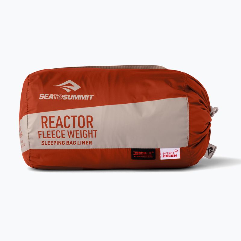 Устілка для спального мішка Sea To Summit ReacTor Fleeceweight picante 4