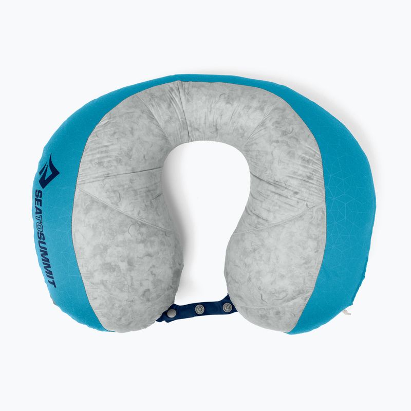Подушка туристична Sea To Summit Aeros Down Travel blue atoll 2