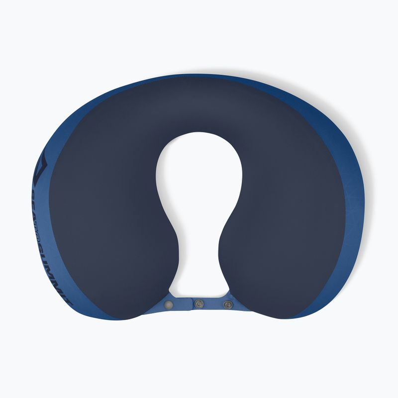 Подушка туристична Sea To Summit Aeros Premium Travel navy peony 2