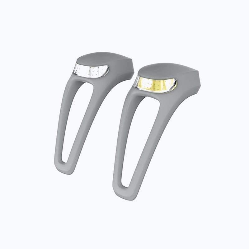 Набір велосипедних ліхтарів Knog Frog V3 Twinpack сірий 13137