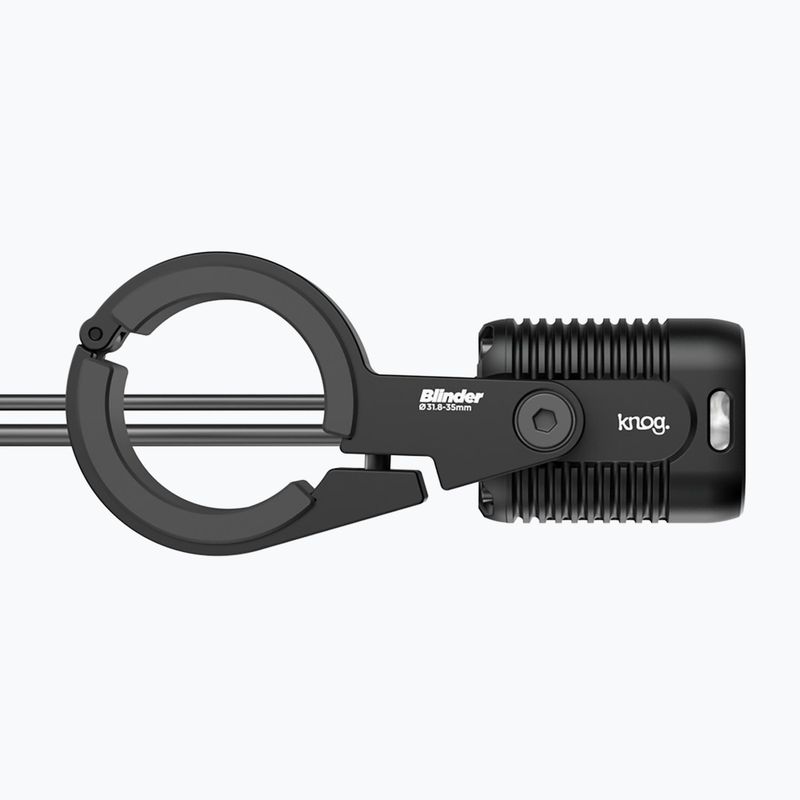 Ліхтарик велосипедний передній Knog Blinder X 1800 + акумулятор 10000mAh чорний 3