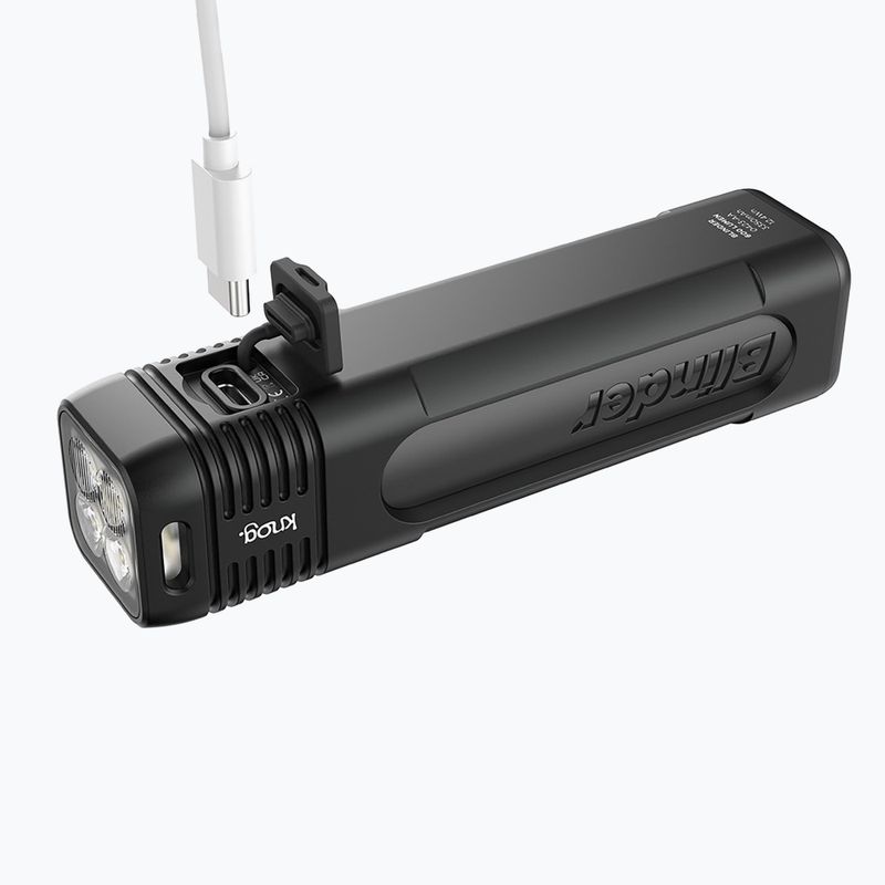 Ліхтарик велосипедний передній Knog Blinder Pro 1000 black 8
