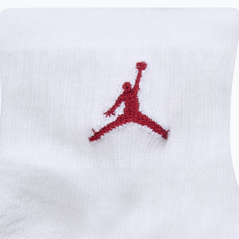 Шкарпетки дитячі Nike Air Jordan Jumpman Quarter 3 пари white 3