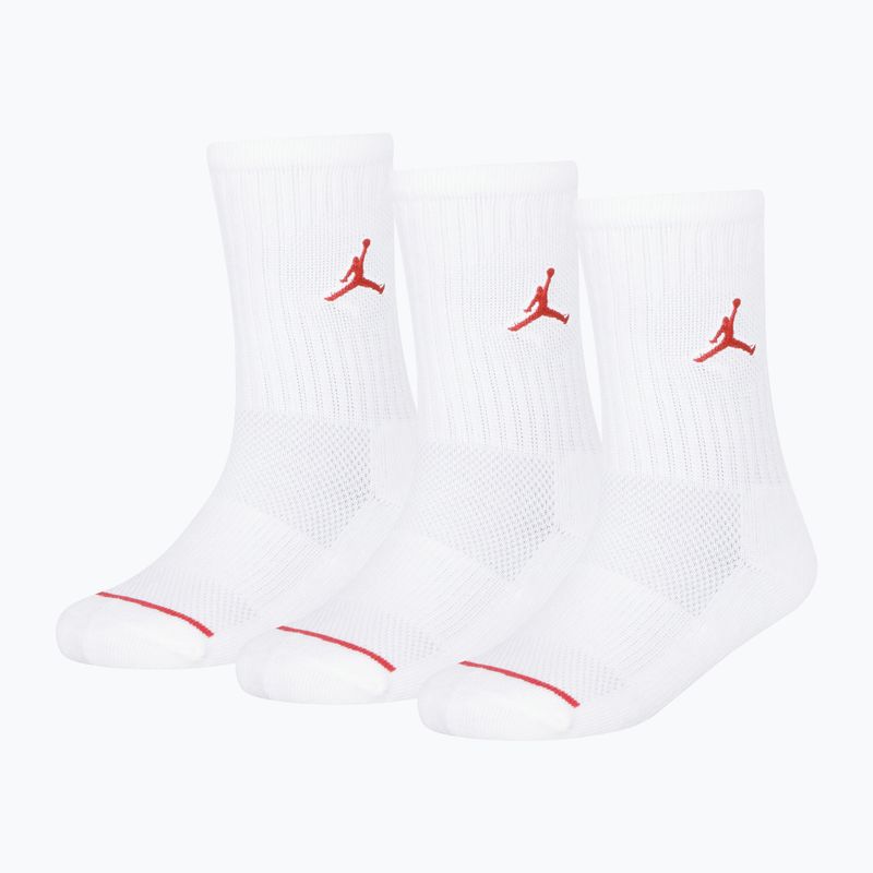 Дитячі шкарпетки Air Jordan Jumpman Crew 3 pairs white