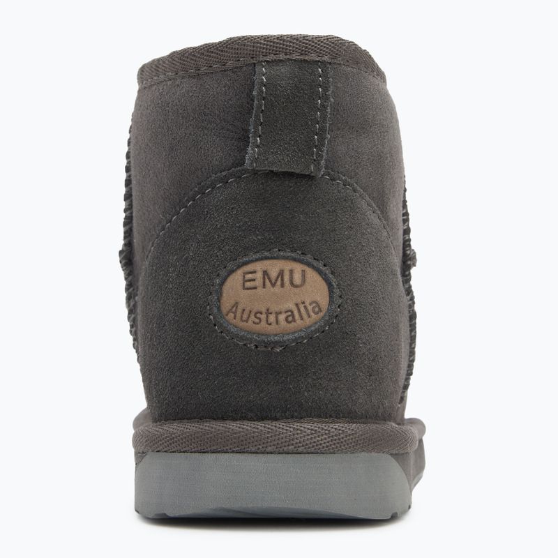 Черевики зимові жіночі EMU Australia Stinger Micro charcoal 6