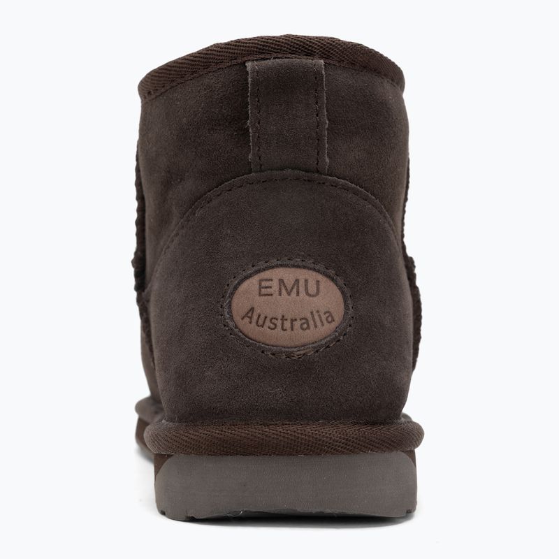Черевики зимові жіночі EMU Australia Stinger Micro chocolate 6