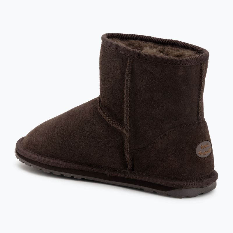 Черевики зимові EMU Australia Wallaby Mini Teens chocolate 3