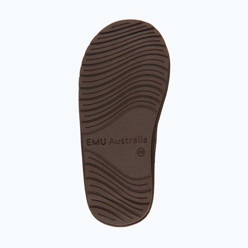 Черевики зимові  EMU Australia Wallaby Mini Teens chocolate 5
