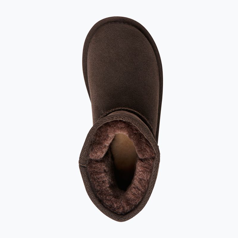Черевики зимові  EMU Australia Wallaby Mini Teens chocolate 6