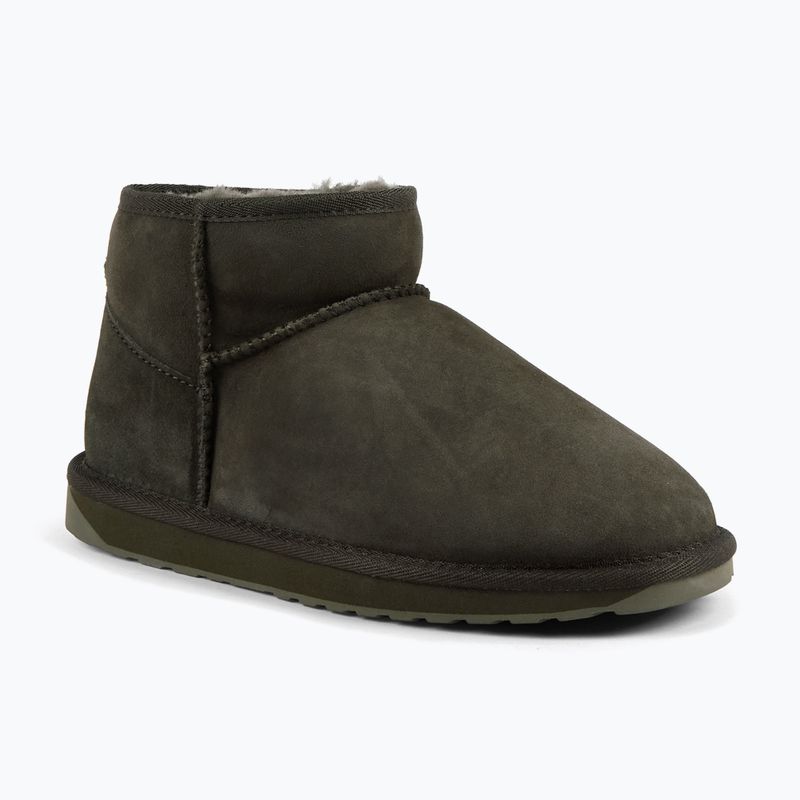 Черевики зимові жіночі EMU Australia Stinger Micro dark olive