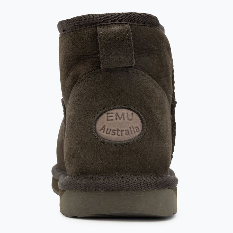 Черевики зимові жіночі EMU Australia Stinger Micro dark olive 6