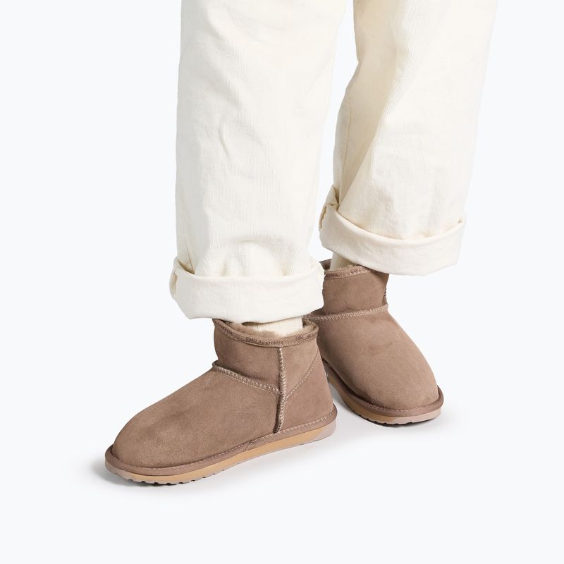 Черевики зимові жіночі EMU Australia Platinum Slim Darling mushroom 8