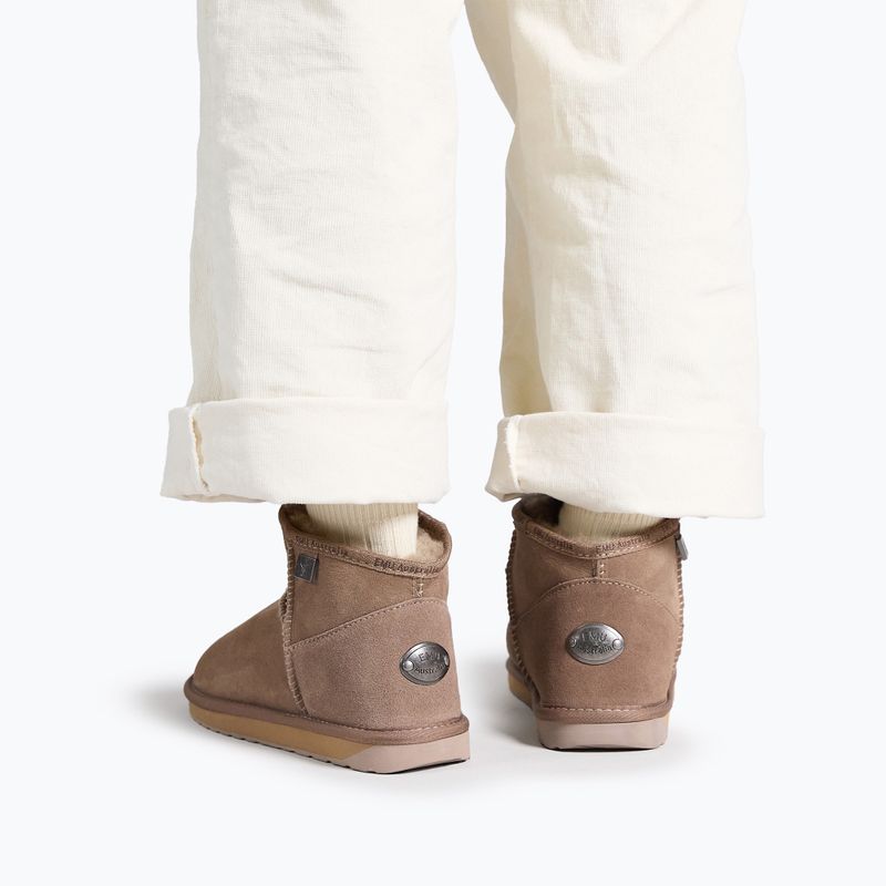 Черевики зимові жіночі EMU Australia Platinum Slim Darling mushroom 9