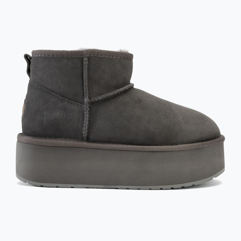 Черевики жіночі EMU Australia Stinger Micro Flatform charcoal 2