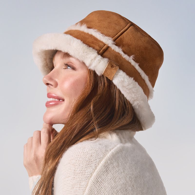 Капелюх жіночий EMU Australia Sheepskin chestnut 8