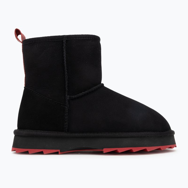 Черевики зимові жіночі EMU Australia Sharky Mini black/cherry 2