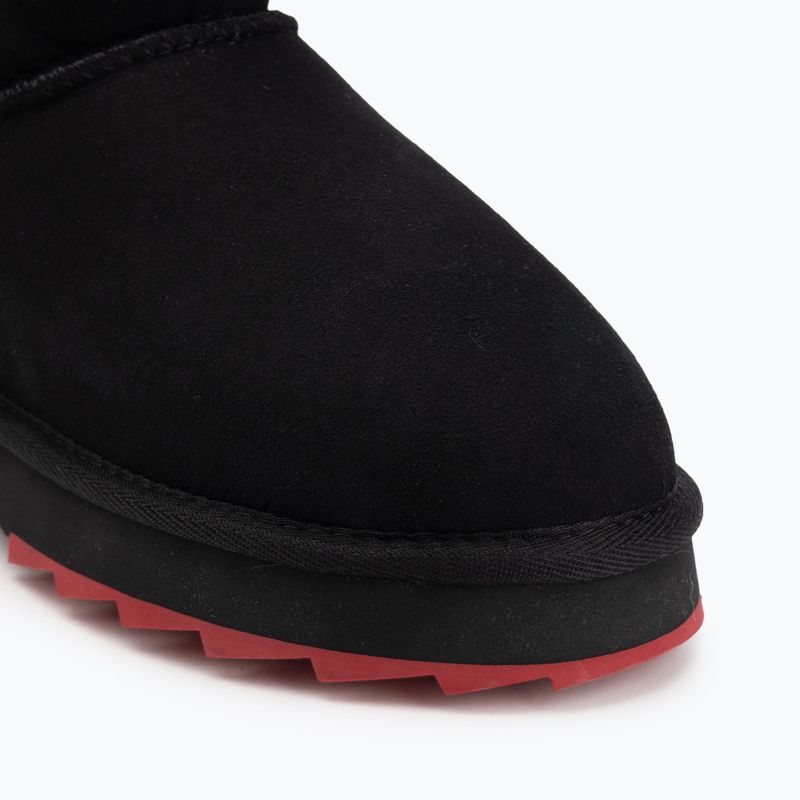 Черевики зимові жіночі EMU Australia Sharky Mini black/cherry 7