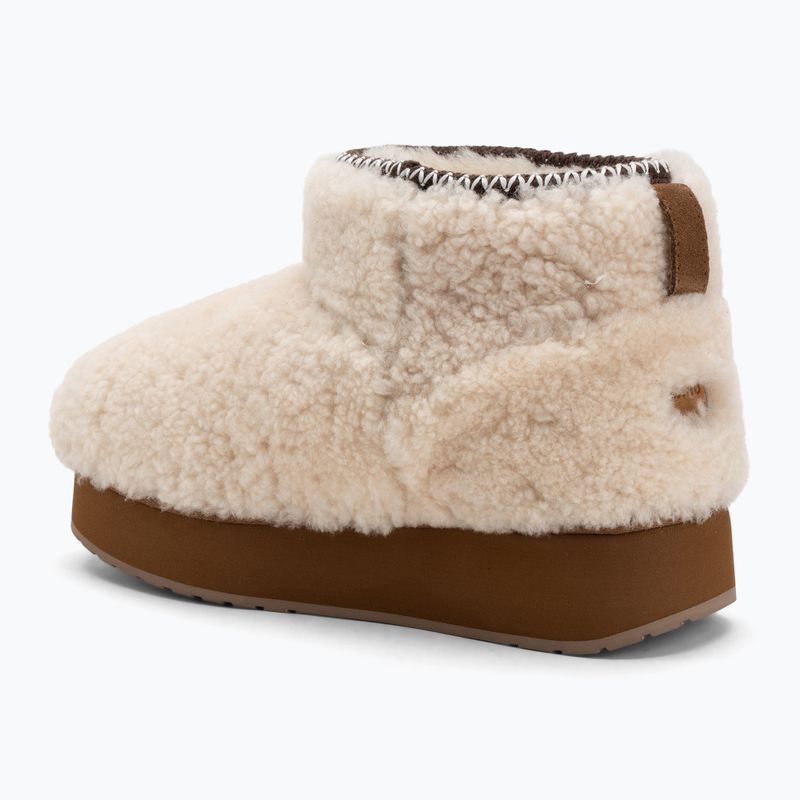 Черевики зимові жіночі Emu Australia Stinger Micro Flatform Teddy natural 3