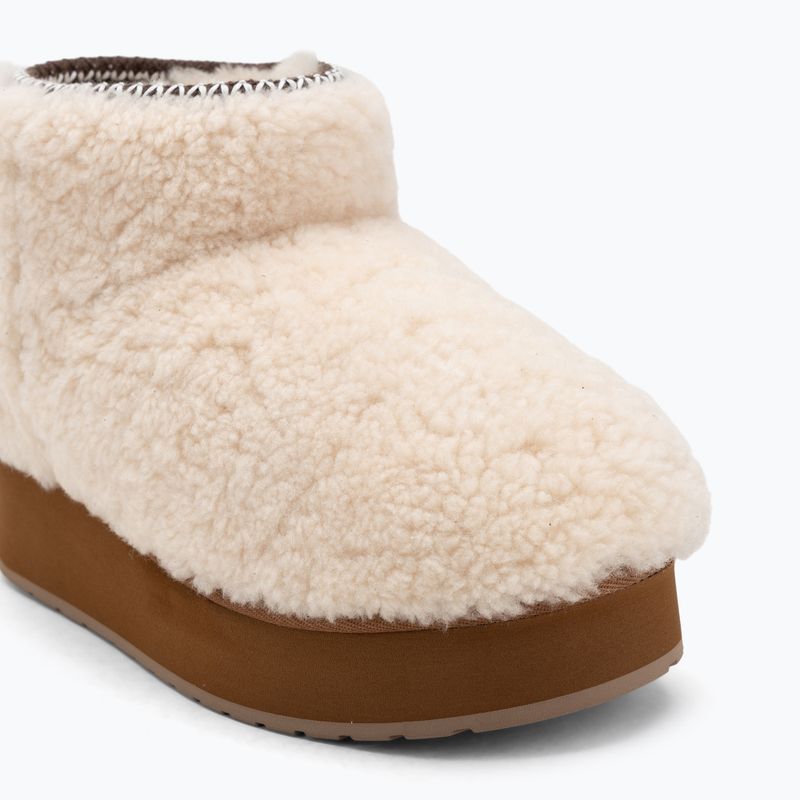 Черевики зимові жіночі Emu Australia Stinger Micro Flatform Teddy natural 7