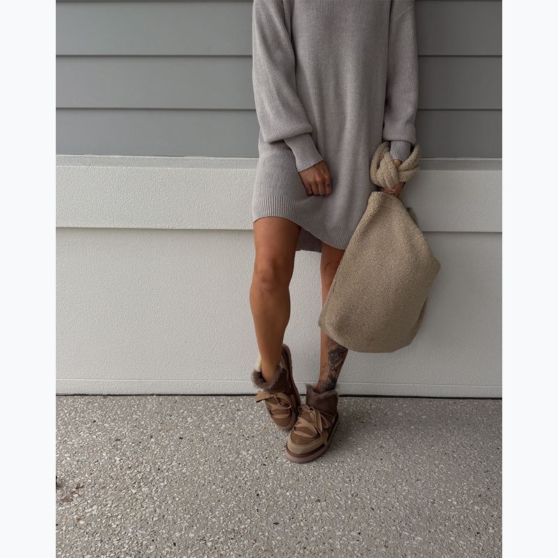 Черевики зимові жіночі EMU Australia Blurred Micro Patchwork mushroom 13