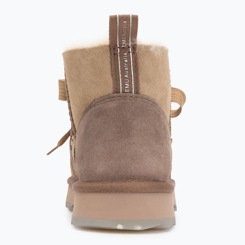 Черевики зимові жіночі EMU Australia Blurred Micro Patchwork mushroom 6