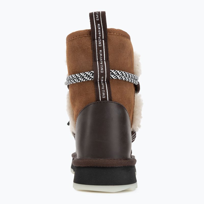 Черевики зимові жіночі EMU Australia Blurred Teddy chestnut 6