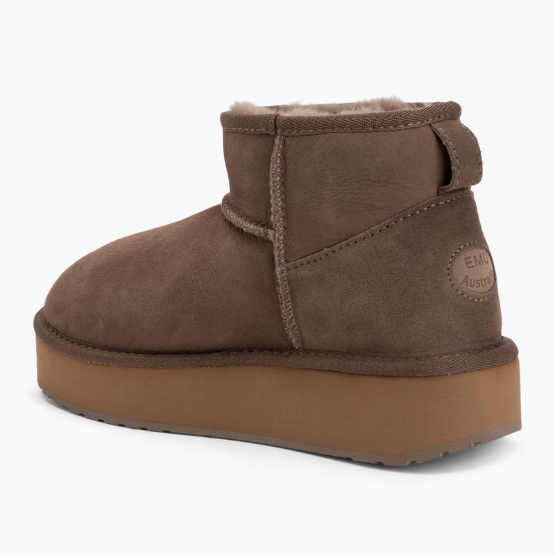 Черевикі зимові жіночі EMU Australia Stinger Micro Flatform 2.0 mushroom 3