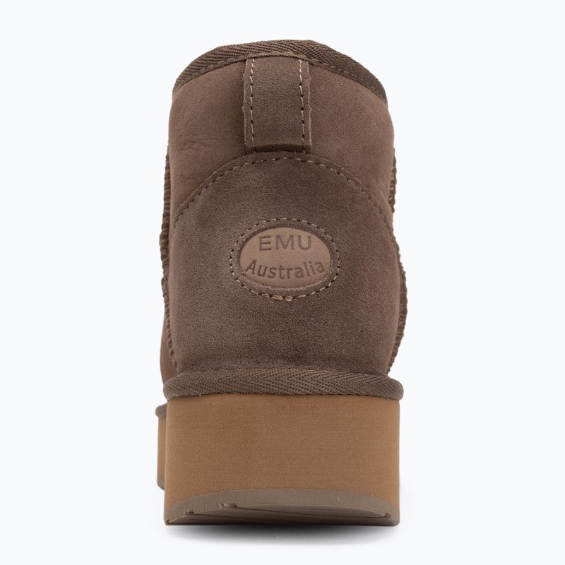 Черевикі зимові жіночі EMU Australia Stinger Micro Flatform 2.0 mushroom 6