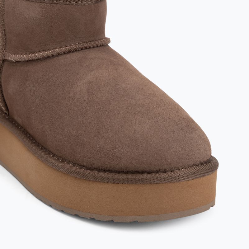 Черевикі зимові жіночі EMU Australia Stinger Micro Flatform 2.0 mushroom 7