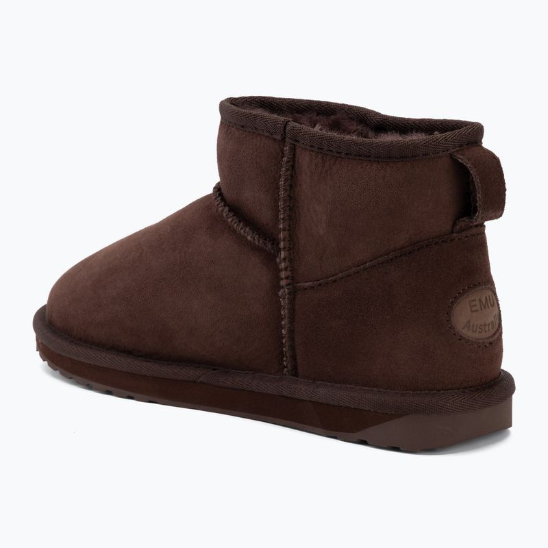 Черевики зимові жіночі EMU Australia Stinger Micro chocolate fondant 3