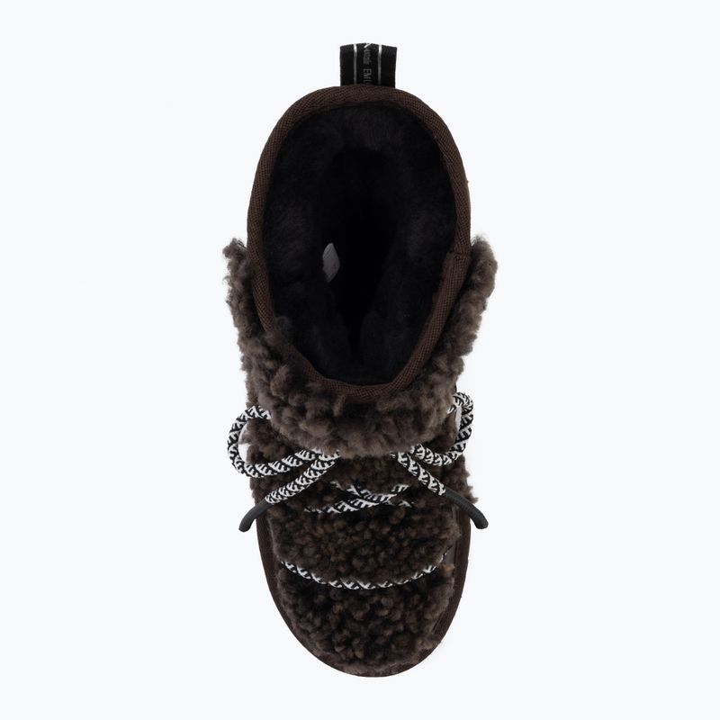 Черевики зимові жіночі EMU Australia Blurred Teddy chocolate 5