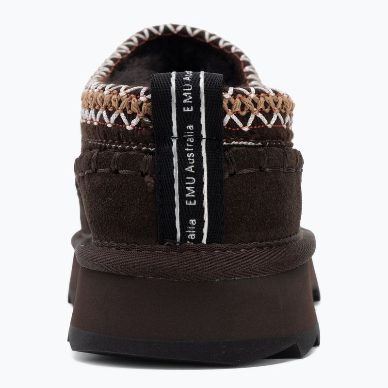Черевики зимові жіночі EMU Australia Sharky Adventure Scuff chocolate 6