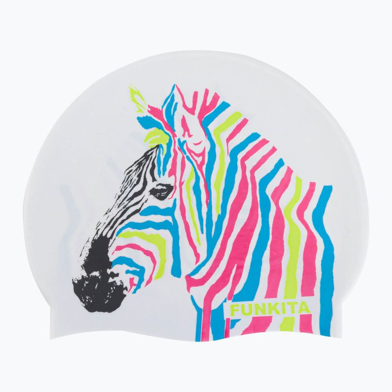 Шапочка для плавання Funkita Silicone Swimming Cap біла FS990088500