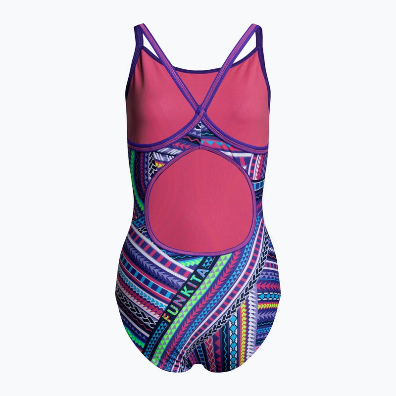 Купальник суцільний жіночий Funkita Diamond Back фіолетовий FS11L0153008 2